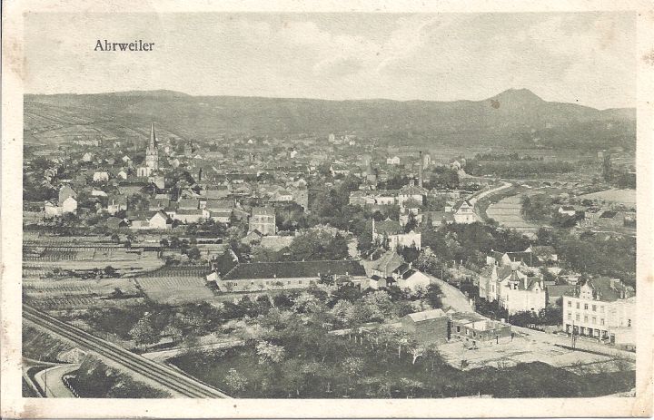 Ahrweiler - Blick von Hohenzollern